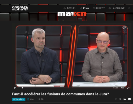 Débat autour des fusions sur Canal Alpha